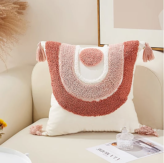 nk Pillow Case Cute Pillow Embroidered Throw Pillow Case Decorative Pillow Case New Home Housewarming Gift Pink Personalized Home Goods