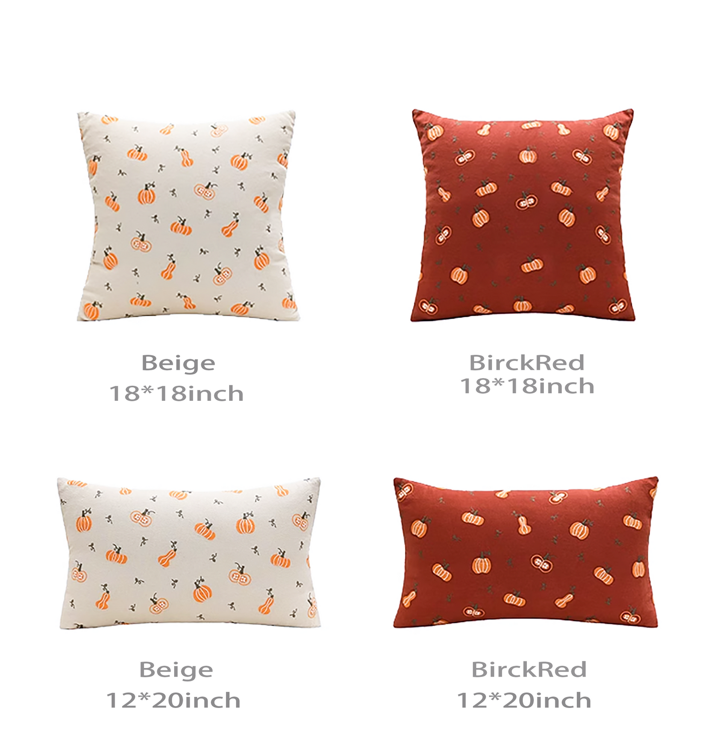 Pumpkin pillow Case Cute Pumpkin Pillow Embroidered Throw Pillow Case Decorative Fall Pillow Case/Housewarming gift Thanksgiving Holloween