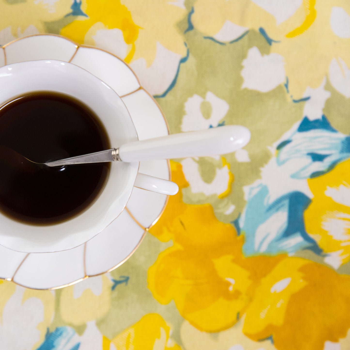 Yellow Flower Cotton Linen Placemat Set Handmade Personalized Plate Mat Kitchen Decoration Picnic Mat Placemats