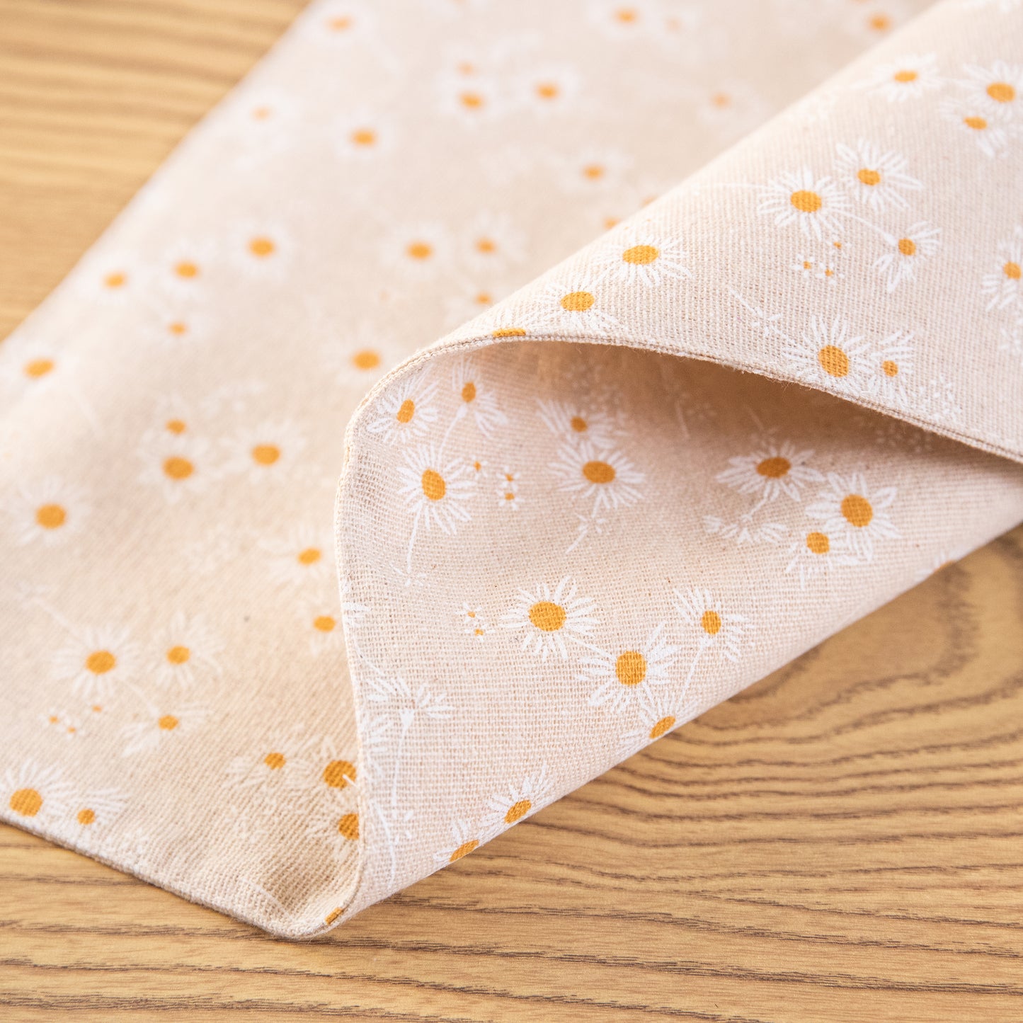 Daisy Pattern Placemat Set Handmade Personalized Plate Mat Kitchen Decoration Picnic Mat Linen Placemats Flower Design