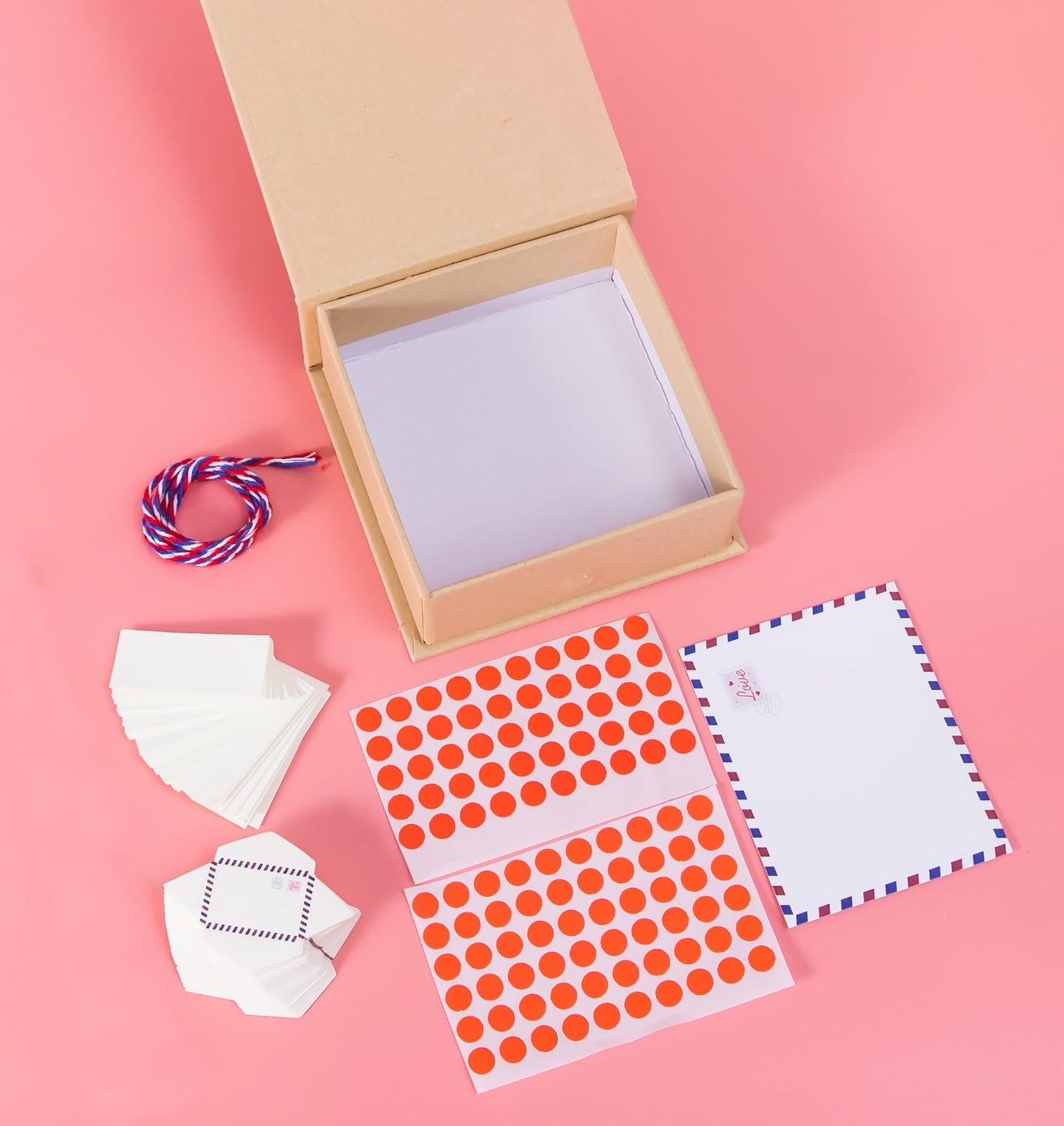 DIY Mini Message Letters Long Distance Relationships Gifts Love Messages in a Box Gift for Boyfriend Girlfriend Family Anniversary Romantic