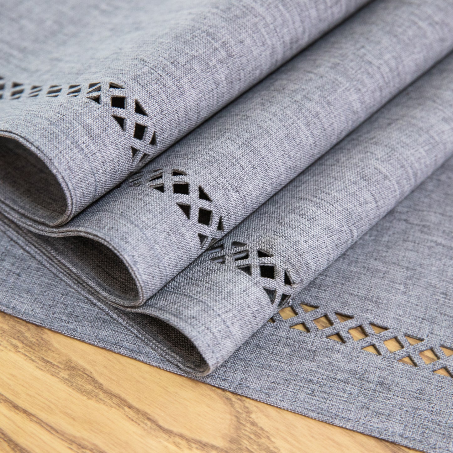 Canvas Placemat Set Personalized Handmade Plate Mat Kitchen Decoration Picnic Mat